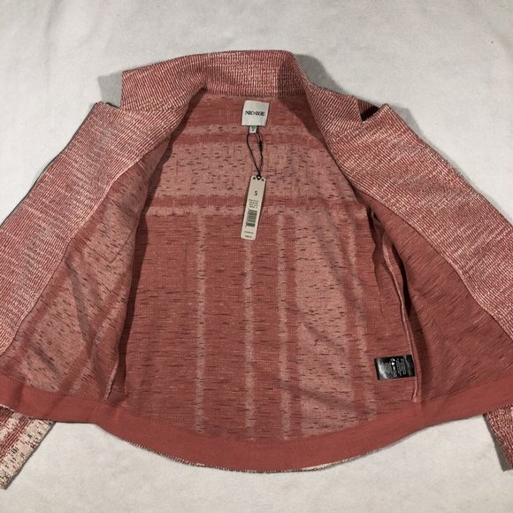 NEW Nic + Zoe Women Small Petal Sunset Jacket  Asymmetrical Zip F211121 NWT $188 - Picture 10 of 13
